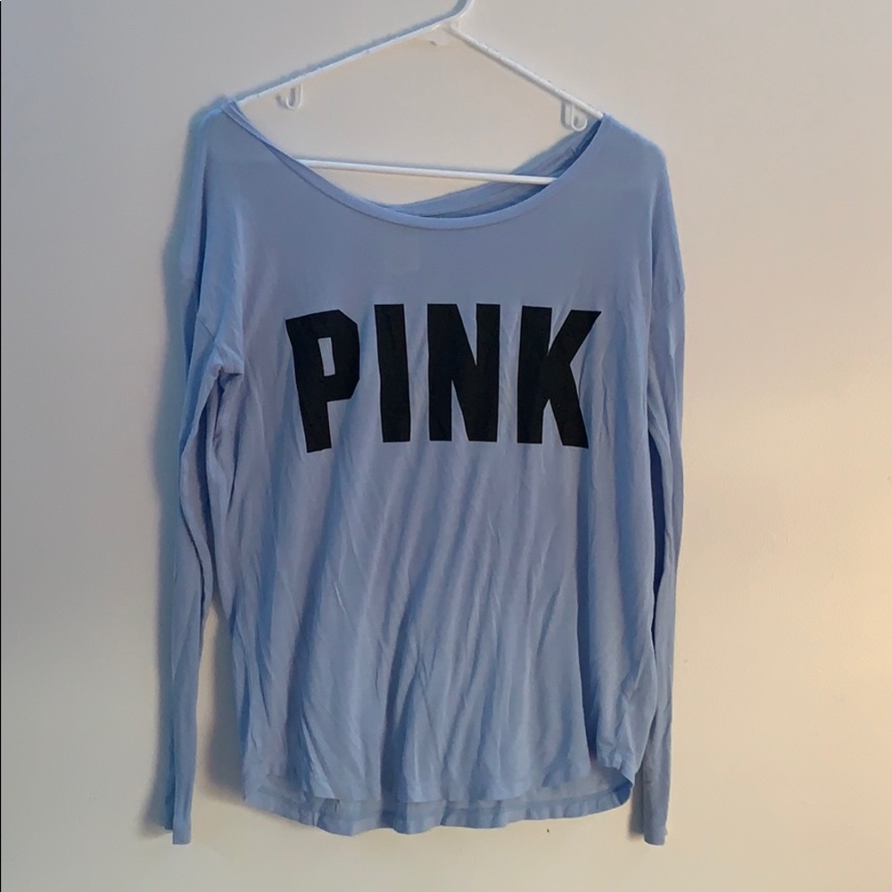 Blue Long sleeved t-shirt